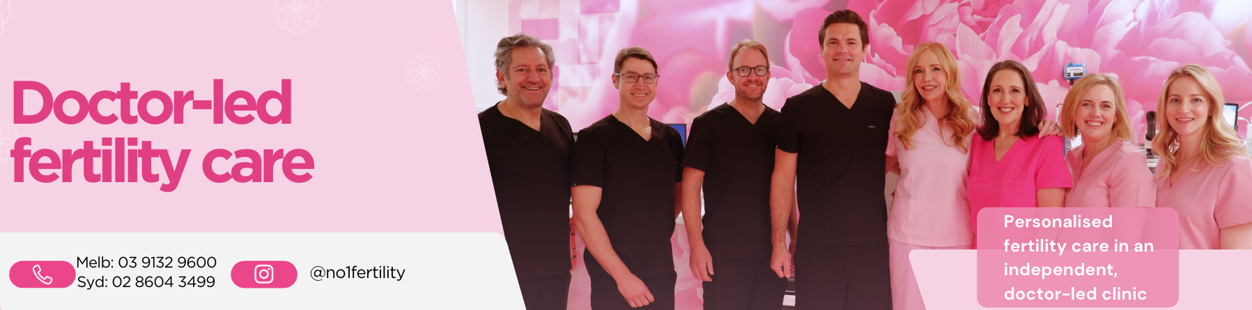 Doctor-led fertility care 