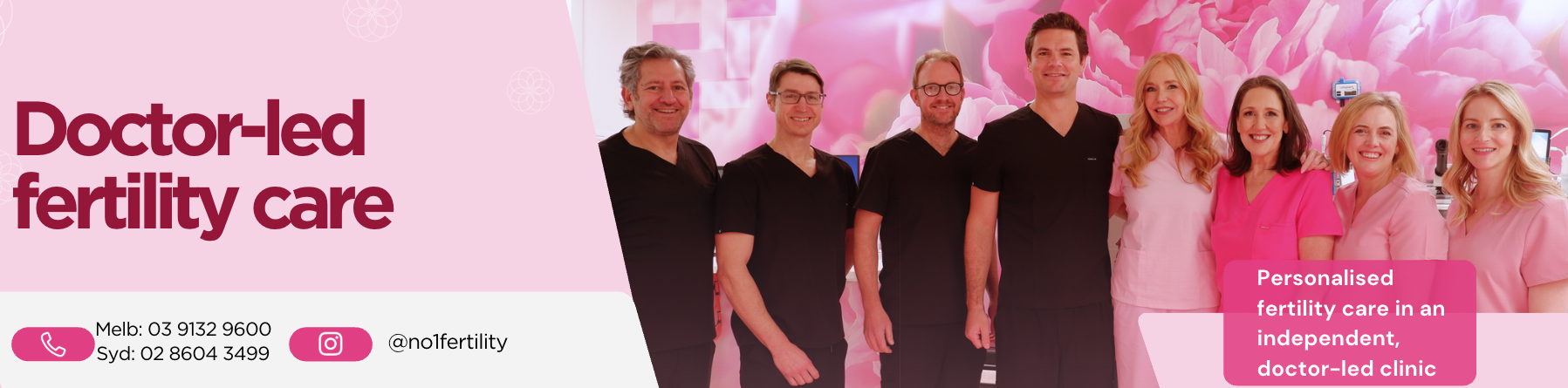 Doctor-led fertility care 