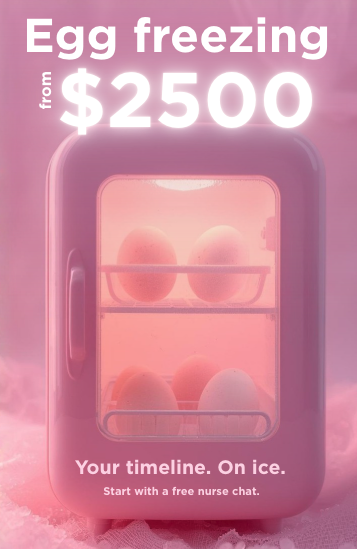 Egg freezing from $2,500 at No.1 Fertility